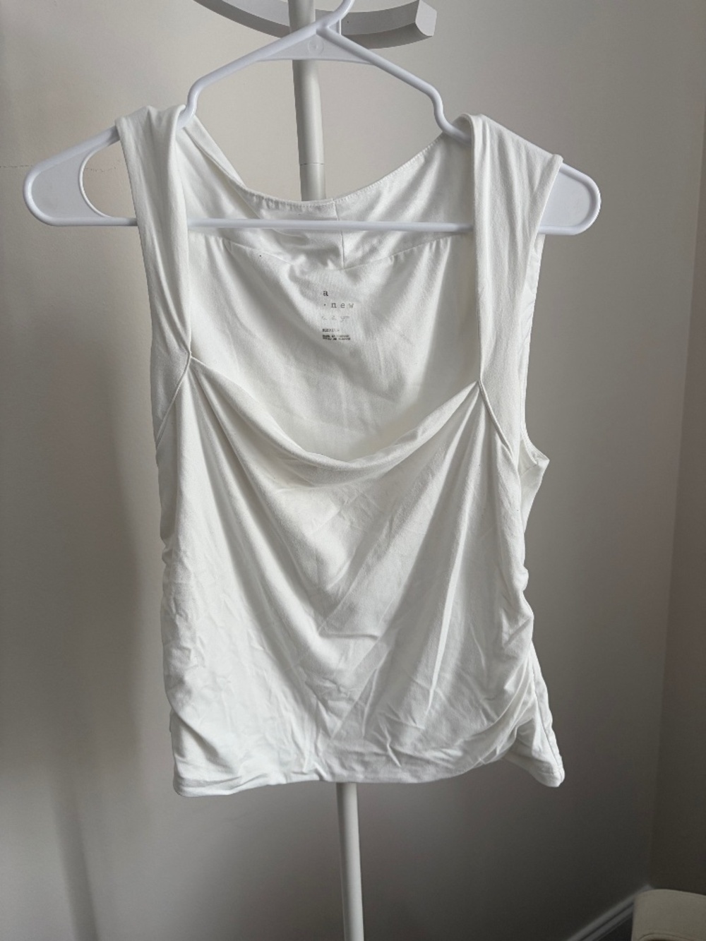 A New Day White Tank